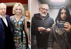Mashhur “pensioner”lar va ularning yosh xotinlari (foto) фото