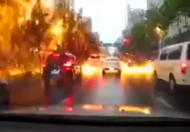 Xitoyda olovli yomg‘ir yog‘di (Video) фото