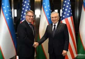 Шавкат Мирзиёев АҚШнинг йирик компаниялари раҳбарлари билан учрашди фото