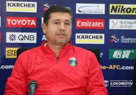 «Lokomotiv» murabbiyi ertaga «Zob Ahan» bilan oʻyinda ham gʻalaba qozonmoqchi ekanini aytdi фото