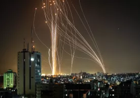 HAMAS Tel-Avivga raketa zarbalari berdi фото