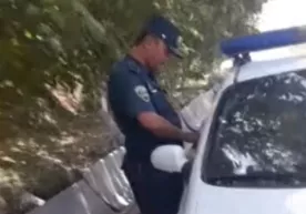 Qashqadaryoda YPX xodimi haqoratlandi: «Formani yechib, ayollar kiyimini kiyib oling» (video) фото