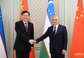 Shavkat Mirziyoyev Xitoy tashqi ishlar vazirini qabul qildi фото