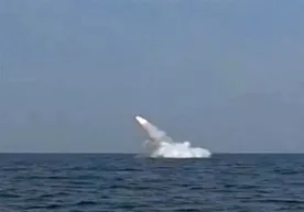 Eron o‘zi ishlab chiqargan suv osti qanotli raketasini ilk bor uchirdi (video) фото
