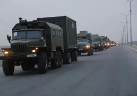 Биринчи марта Марказий ҳарбий округда қўмондонлик мобил пункти ҳаракати қўққисдан текширилди фото