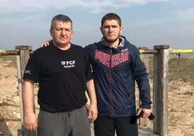Ota-bola Nurmagomedovlar o‘zaro sparring tushishdi (video) фото