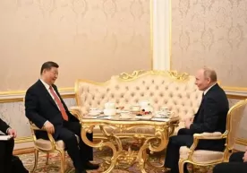 Şi Cinping ve Putin Ukrayna için barış formülünü görüştü фото