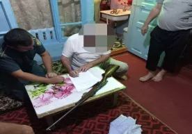 Сирдарёда ҳам ўқотар ов қуролини ноқонуний сақлаган шахс аниқланди фото