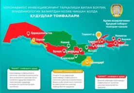 «Қизил» ҳудудларда қайси фаолият турларига рухсат берилиши маълум қилинди фото