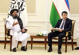 “Толибон” иқтисодий делегацияси Ўзбекистонга келди фото