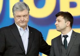 «Poroshenko - «qo‘y terisini yopingan bo‘ri», «Zelenskiy - Goloborodko emas» фото