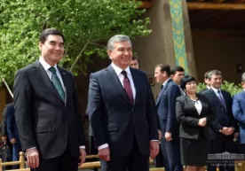 Prezidentlar «Ichan qal’a»ni tomosha qilishdi (foto) фото