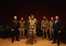 «Азовстал» ҳимоячилари озод қилинди. Россияда улар трибуналга тортилишини кутишганди фото