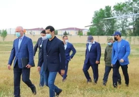 Қозоғистон бош вазир ўринбосари Сардобадаги фалокатни ўрганиш учун Сирдарёга келди фото