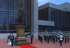 Нур-Султонда Нурсултон Назарбоев ҳайкали очилди фото