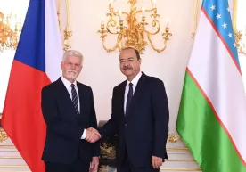 Абдулла Арипов Чехия президенти Петр Павел билан учрашди фото