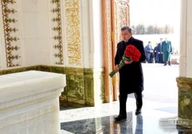 Samarqand shahrida Islom Karimov maqbarasi ochildi (foto) фото