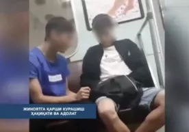 Тошкент метросида пранк қилган уч ўсмир 7 суткага қамалди (видео) фото