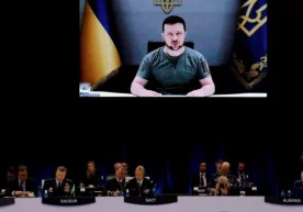 «Ёки Украинага тезкор ёрдам, ёки Россия билан кечиктирилган уруш» — Зеленский НАТО саммитида нутқ сўзлади фото