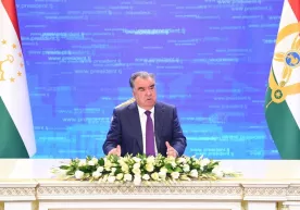 Имомали Раҳмон Тожикистондаги вазиятни беқарорлаштиришга тайёр кучлар ҳақида огоҳлантирди фото