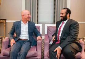 Amazon rahbari telefoniga Saudiya valiahd shahzodasi telefonidan buzib kirilgan фото