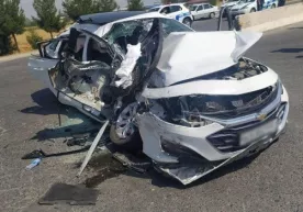 Samarqandda Malibu va MAN to‘qnashishi oqibatida uch kishi halok bo‘ldi фото