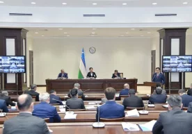 Сенатнинг ўн биринчи ялпи мажлиси бўлиб ўтмоқда фото