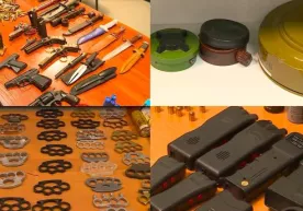 Toshkent aeroportida xavfli qurollar saqlanmoqda (video) фото