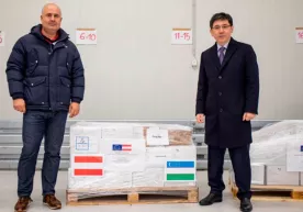 Avstriya O‘zbekistonga 150 ming doza AstraZeneca vaksinasini jo‘natdi фото