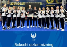 Бокс. Ўзбекистон аёллар терма жамоасининг барча аъзоласи шоҳсупага кўтарилди фото