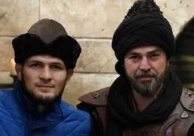 Habib Nurmuhamedov “Erto‘g‘rul” seriali tasvirga olish maydonchasiga tashrif buyurdi (foto) фото