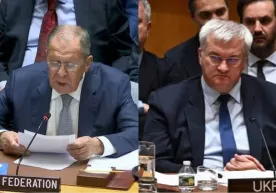 Украина ТИВ раҳбари Лавров нутқидан олдин ЙХҲТ мажлислар залини тарк этди фото