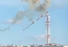 Россия қўшинлари Харкивдаги телеминорага зарба берди фото