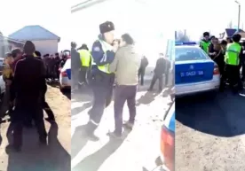 Қозоғистон - Қирғизистон чегараси яқинида оммавий тартибсизлик юз берди (фото, видео) фото
