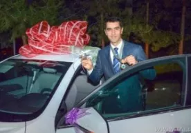 Равшан Эрматов Ўзбекистон Президенти совғаси — “Malibu” автомобили билан тақдирланди фото