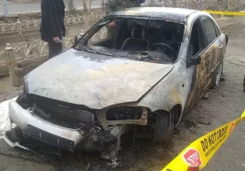 Бухорода эркак кабутарлари учиб кетгани сабаб маҳалладошининг Lacetti’сини ёқиб юборди фото