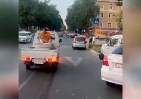 Labo юкхонасида чўмилган фуқаро ва машина ҳайдовчиси 10 суткага қамалди фото