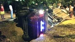 Ikki Matiz ishtirokidagi YTHda avtomobillar ag‘darilib ketdi фото