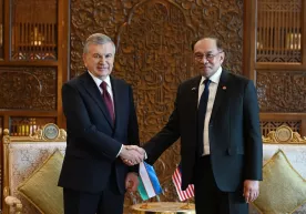 Shavkat Mirziyoev and Anvar Ibrahim held talks in a narrow circle фото