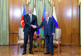 Путин ва Алиев Сочида эришилган келишувларни муҳокама қилди фото