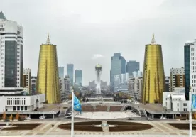 Қозоғистон мустақиллигининг 25 йиллигини нишонламоқда фото