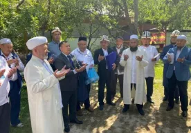 Дин уламолари Чашма қишлоғи аҳолиси билан учрашди (фото) фото