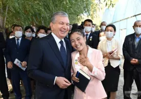 Shavkat Mirziyoyev chempion xonadonida mehmon bo‘ldi (foto) фото