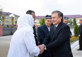 Шаҳробод маҳалласи бутунлай янгича қиёфа касб этди (фото) фото