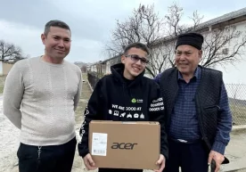 Самарқандда IТ танлов қатнашчисига берилган эски ноутбук янгисига алмаштириб берилди фото