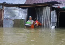 Bangladeshning uchdan bir qismidan ko‘prog‘i suv ostida qoldi фото