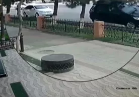 Tracker уриб юборган ЙПХ ходими авария нима сабабдан содир бўлганини сўзлаб берди фото
