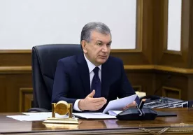 Президент меҳнат таътилидан Қозоғистондаги воқеалар сабаб эрта қайтгани маълум қилинди фото