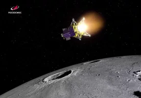 Rossiyaning “Luna-25” stansiyasi Oy bilan to‘qnashdi фото