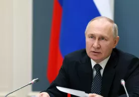 Путин: Киев режими нафақат бизнинг фуқароларга, балки ўз фуқароларига ҳам шафқатсиз фото